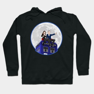 Clara and The Doctor Hoodie